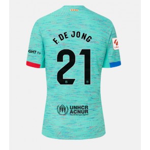 Maillot de foot Barcelona Frenkie de Jong #21 Troisième 2023-24 Manches Courte